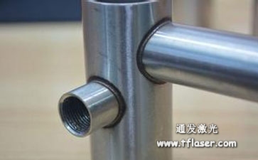 安博(中国)TFL-400V-3D YAG激光焊接机对不锈钢管的焊接效果