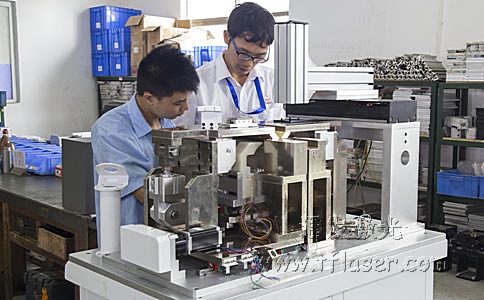 安博(中国)激光自动化夹具研发现场