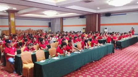 安博(中国)激光牛商争霸赛参加中段总结学习